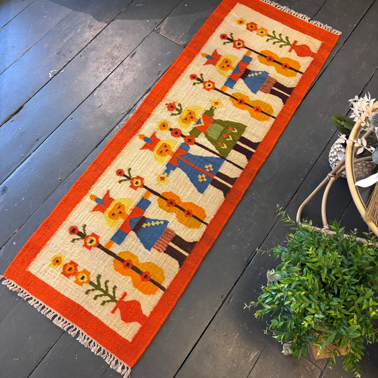 Scandi character rug