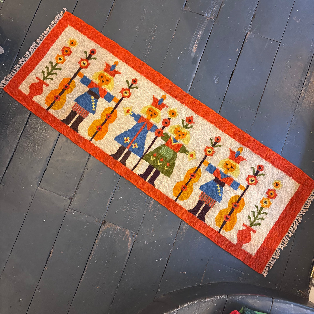 Scandi character rug