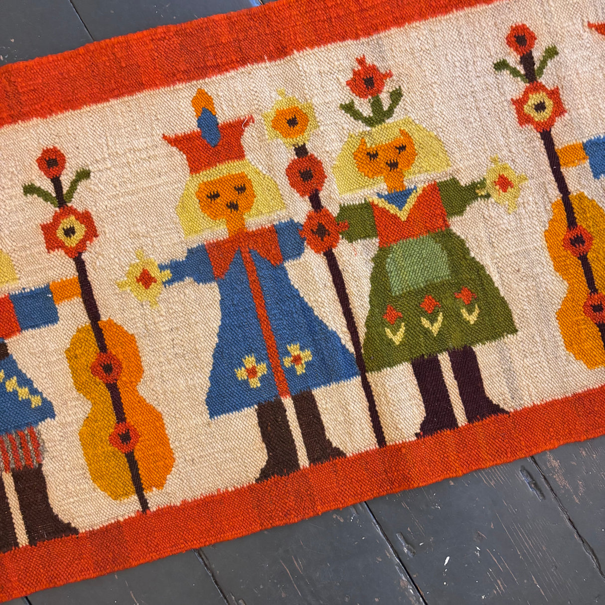 Scandi character rug