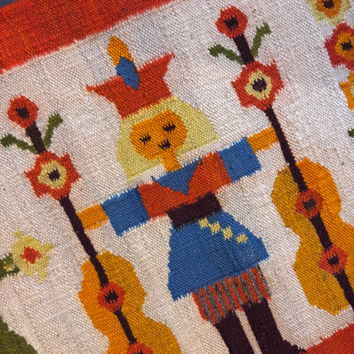 Scandi character rug