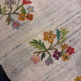 Floral runner rug