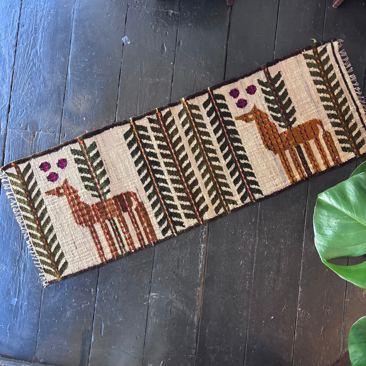 Mini rug/wallhanging (deer)