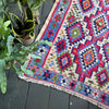 Bright kilim style rug