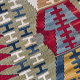 Vintage red kilim