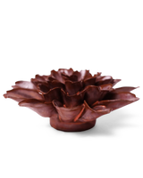 Peach Mocha Cornflower ceramic flower