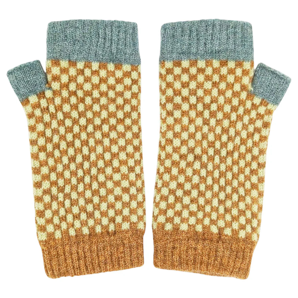 Lambswool wrist warmers