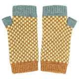 Lambswool wrist warmers