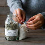 Energising muscle relief bath salts