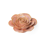 Peach Pink Ranunculus ceramic flower