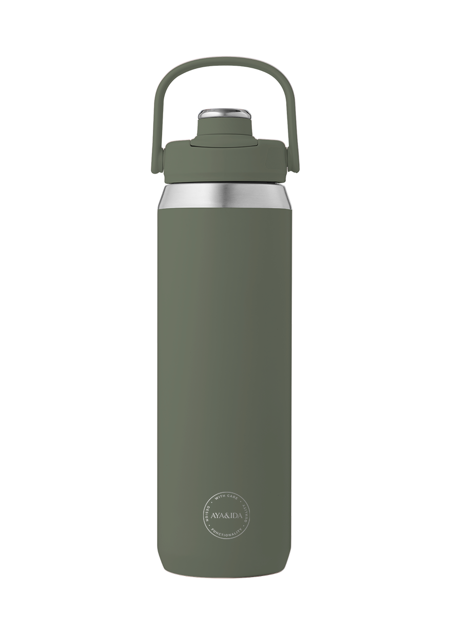 Sports bottle (Tropical green)