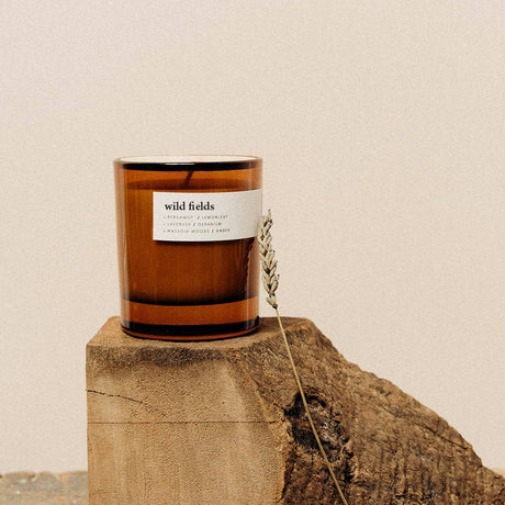 Wild Fields premium soy wax candle