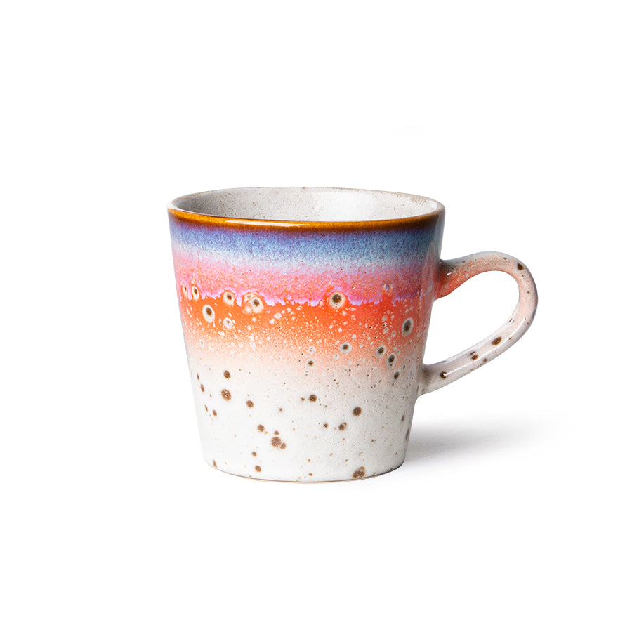 70s Ceramics americano mug (Asteroids)