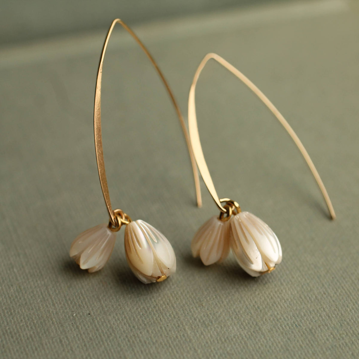 Pearl Snowdrop Earrings