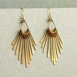 Art Deco Fringe Earrings