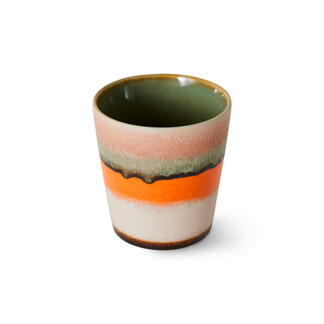 70s ceramics coffee cup (burst)