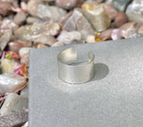 Adjustable hammered ring