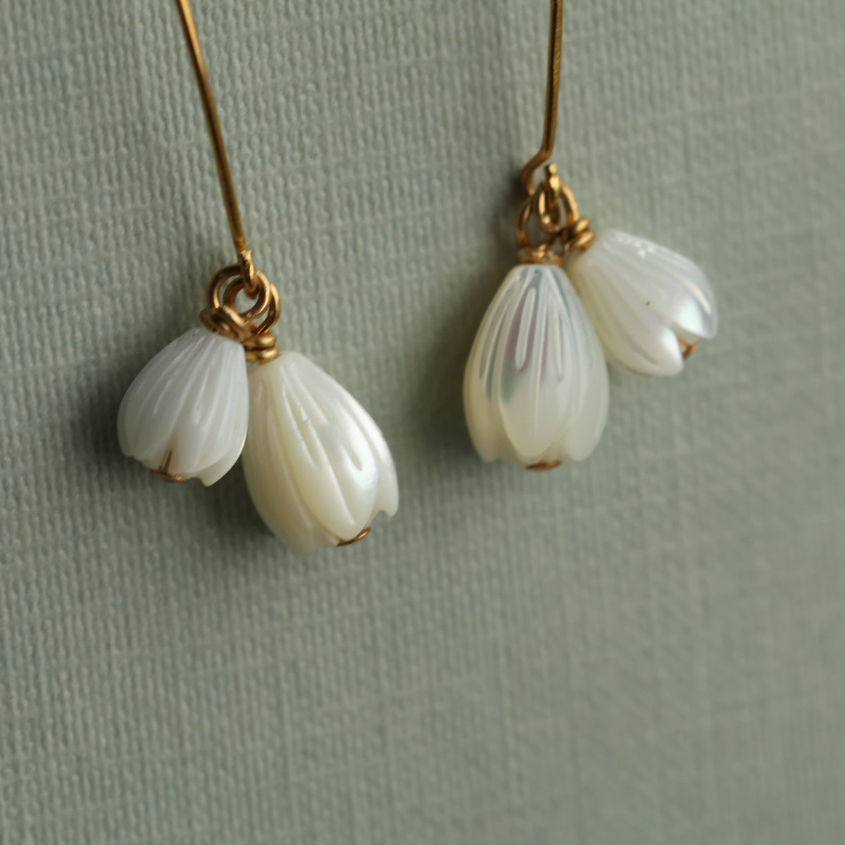 Pearl Snowdrop Earrings