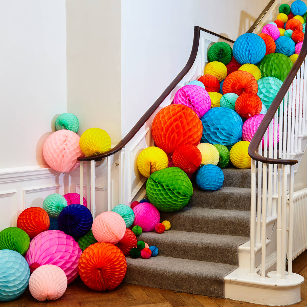 Honeycomb ball trio (natural)