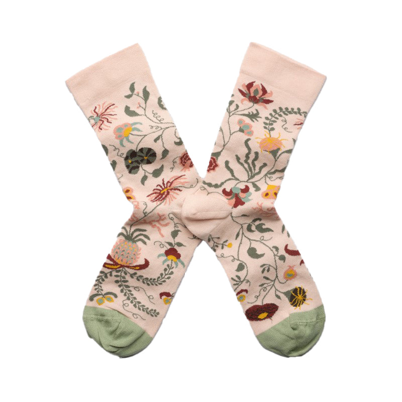 Floral socks