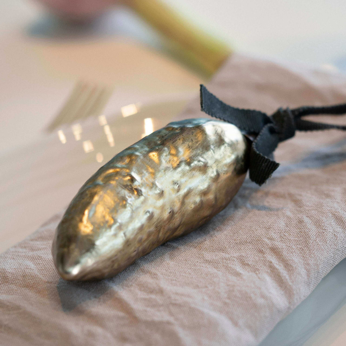 Glass pickle Christmas decoration