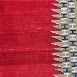 Vintage red kilim