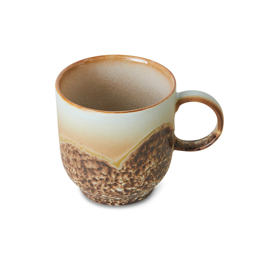 70s Ceramics cafe mug (Shell)