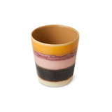 70s ceramics coffee cup (Sunset)