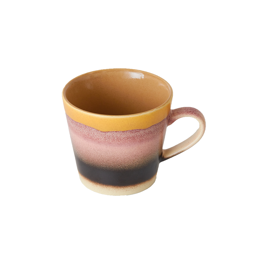 70s Ceramics cappucino mug (Sunset)