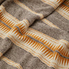 Recycled cotton throw (gold)