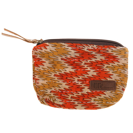 Sari kantha pouch (small)