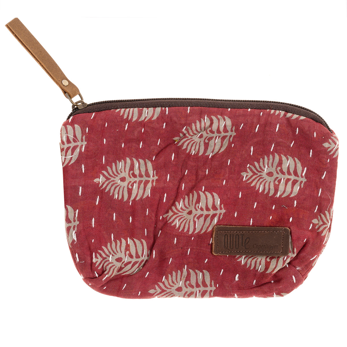 Sari kantha pouch (small)