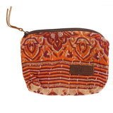 Sari kantha pouch (small)