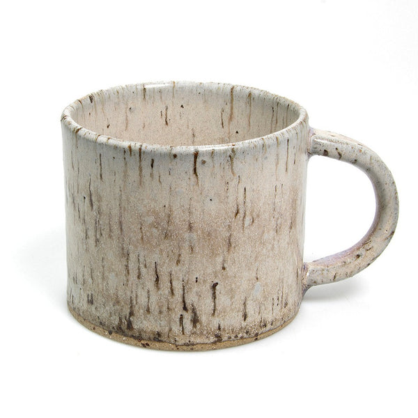 Lava fleck mug (white)