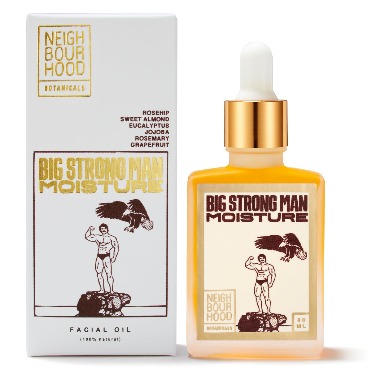 Big Strong Man Moisture Facial Oil