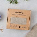 Linen wheat bag natural