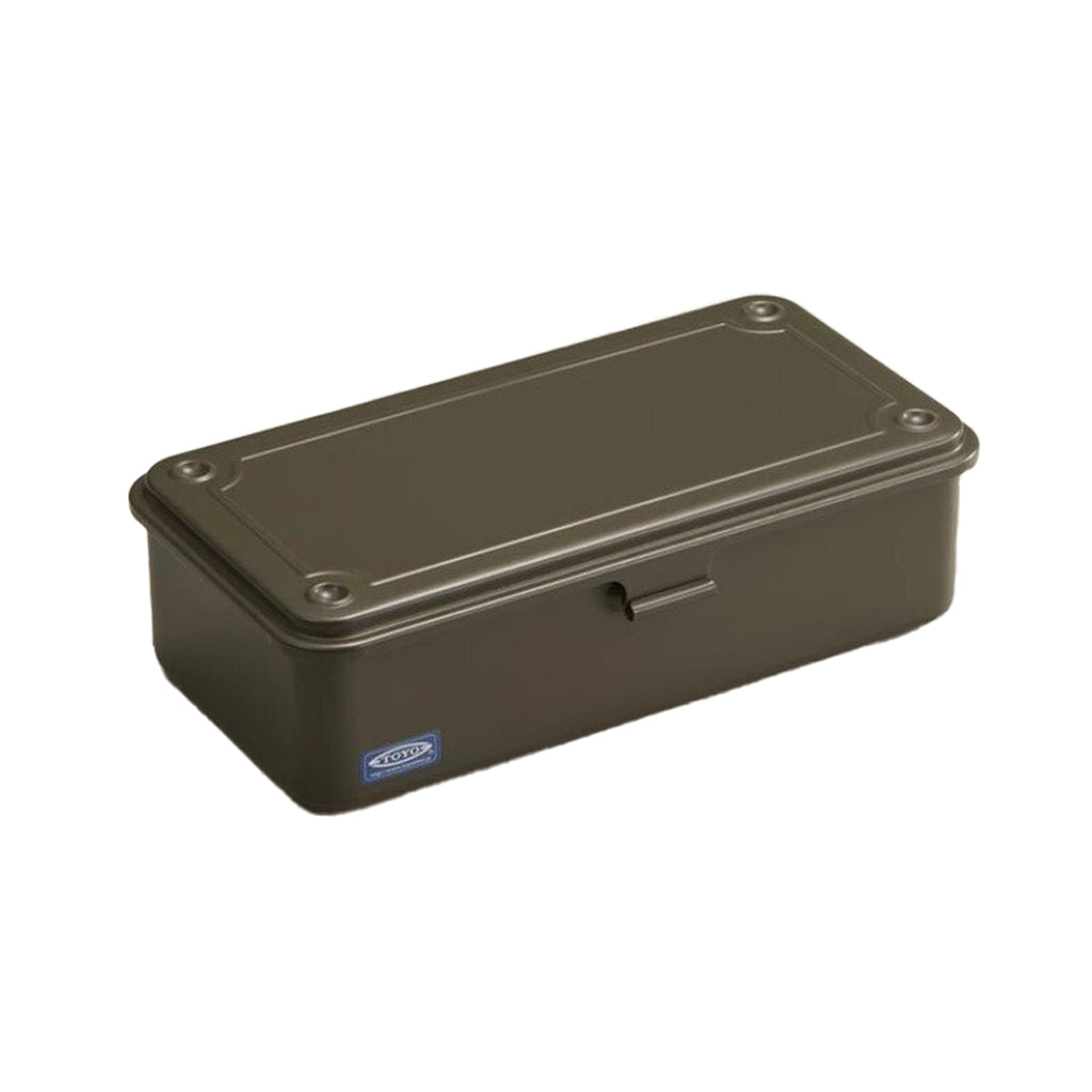 Small steel toolbox (green)