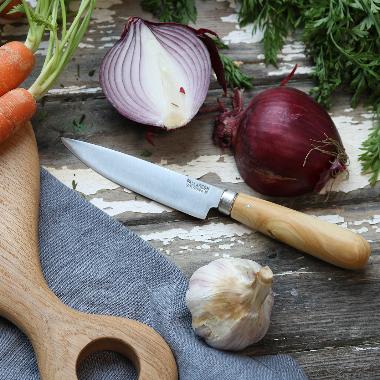 Boxwood knife