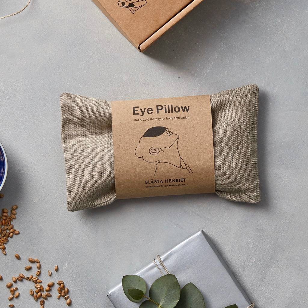 Linen eye pillow natural