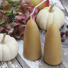 Stumpie beeswax candles
